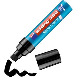 Flipchartmarker edding 388 schwarz 4-12 mm