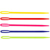 Creativ Company Garnnadel, L: 7 cm, verschiedene Farben, 5 Stück 1 Box