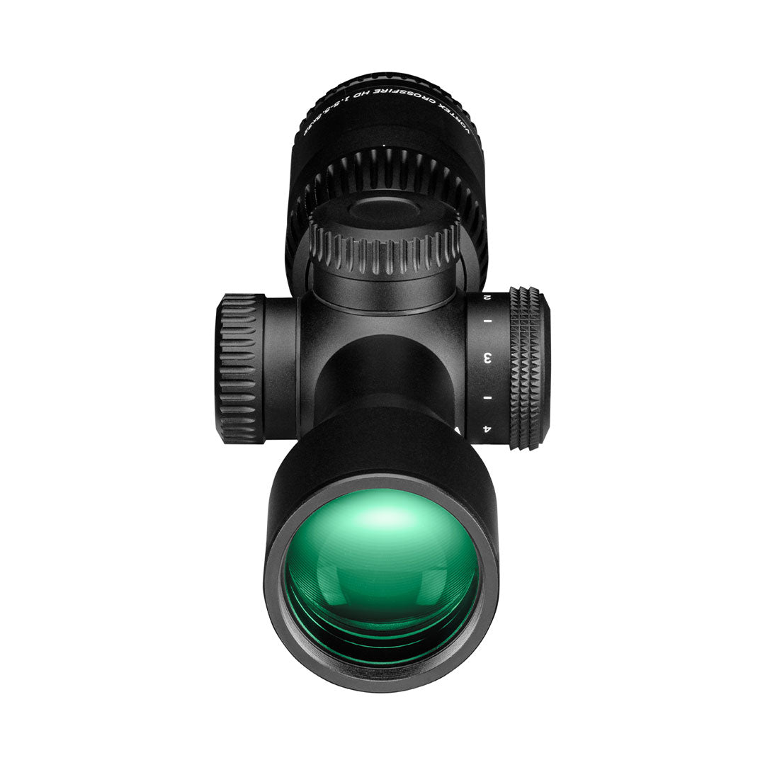 Vortex Crossfire HD 1,5-5,5x32 Zielfernrohr Scout, beleuchtetes Dead-Hold 2A BDC Absehen (MOA)