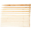 Creativ Company Stricknadeln, L: 35 cm, Größe 2,5-20 mm, 16 Paar 1 Box