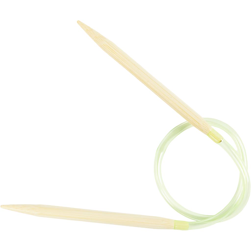 Creativ Company Rundstricknadeln, L: 40 cm, Stärke 6,5 mm, 1 Stück