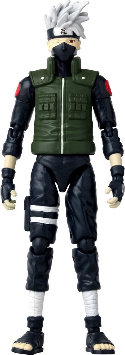 Bandai – Anime-Helden – Naruto Shippuden – Anime-Helden Manga-Figur 17 cm – Kakashi Hatake (vierter großer Ninja-Krieg) – offiziell lizenziert – Kakashi-Actionfigur – Kinderspielzeug 4+ – 36963