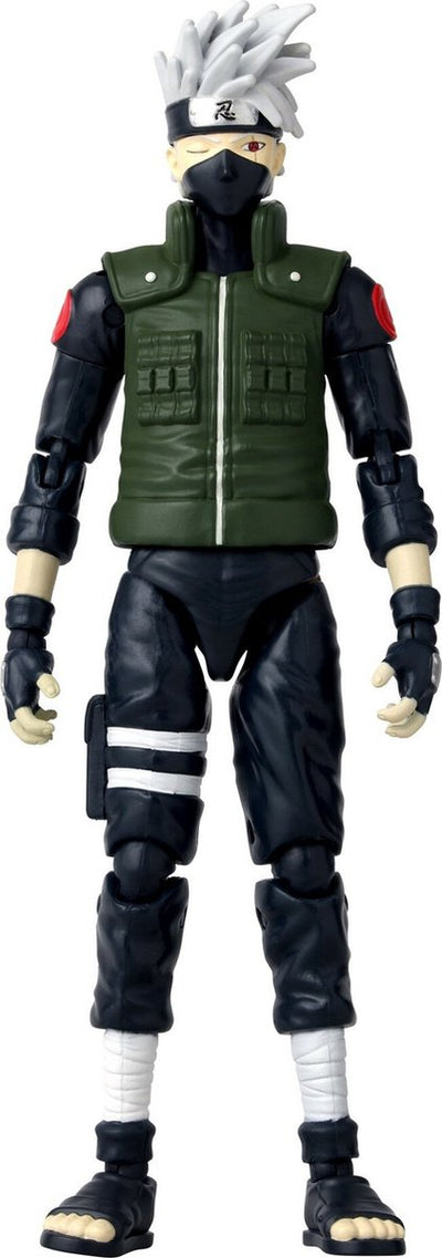 Bandai – Anime-Helden – Naruto Shippuden – Anime-Helden Manga-Figur 17 cm – Kakashi Hatake (vierter großer Ninja-Krieg) – offiziell lizenziert – Kakashi-Actionfigur – Kinderspielzeug 4+ – 36963