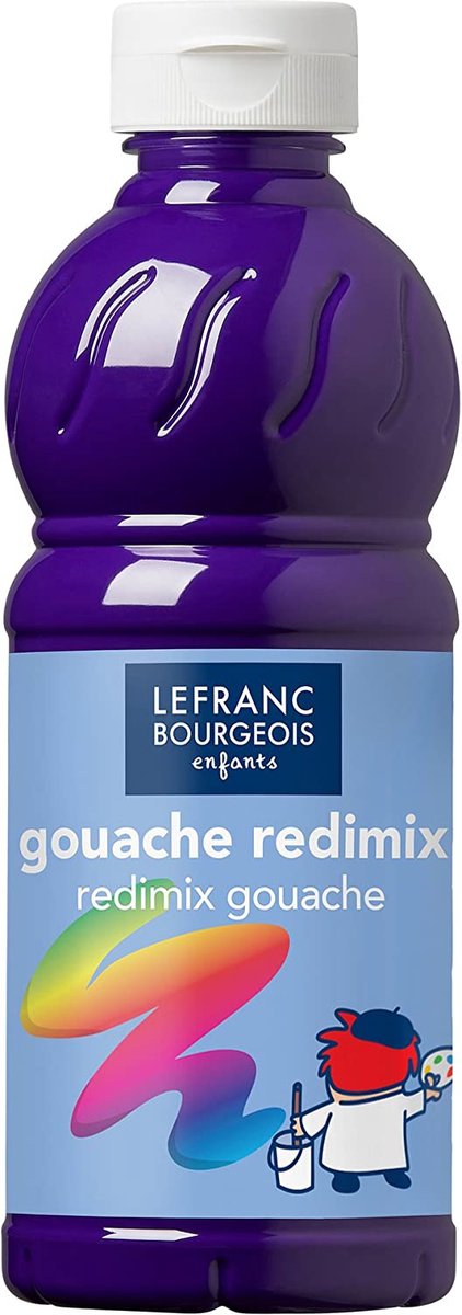 Lefranc Bourgeois L B Gouachefarbe Redimix Violett 500 ml