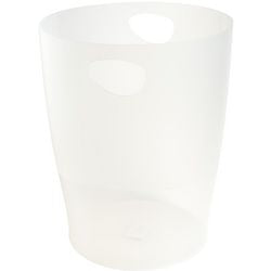 Abfallbehälter Exacompta Classic Polypropylen 263x263x335mm 15l weiß