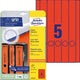 Rückenetikett Avery Zweckform Ultragrip Rot