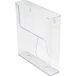 Prospekthalter deflecto de76401 a4 transparente Wandmontage