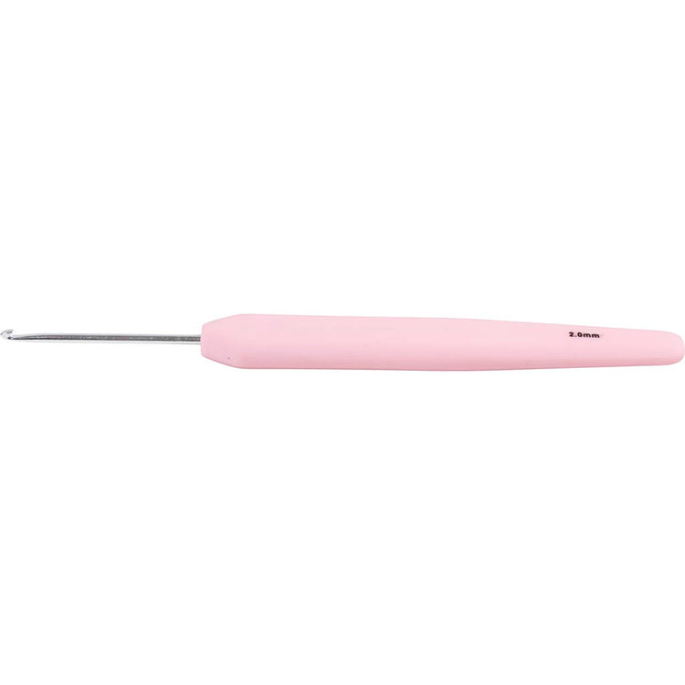 Creativ Company Häkelnadeln, Größe 2, L: 13,3 cm, Größe 2 mm, rot, 1 Stück