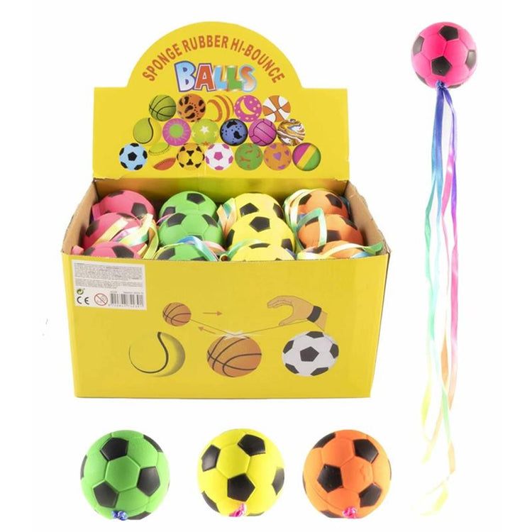 Jono Toys Mini Football mit Band, 6 cm