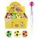 Jono Toys Mini Football mit Band, 6 cm