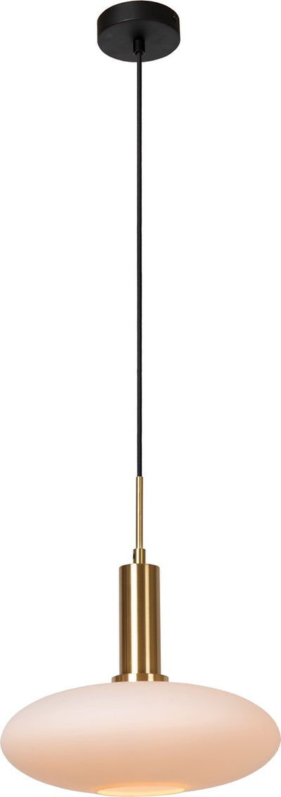Lucide singala - Hängelampe - ø 30 cm - 1xe27 - mattgoldenes Messing
