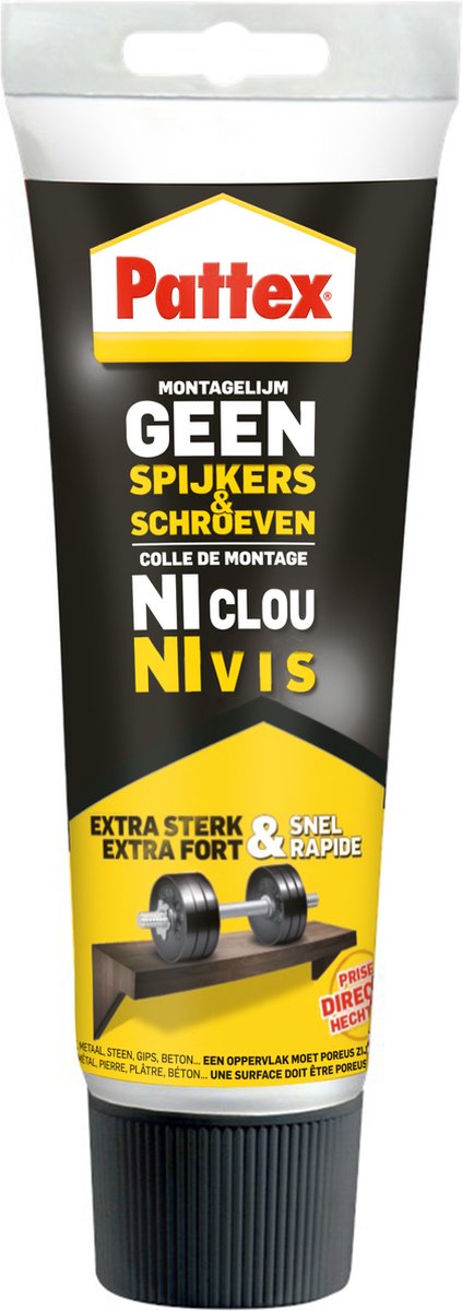 Pattex 1003852 – keine Nägel, keine Schrauben 250gr | 3 Stück