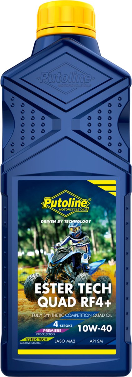 Putoline Ester Tech Quad RF4+ 10w40 Öl 4t 1 Liter
