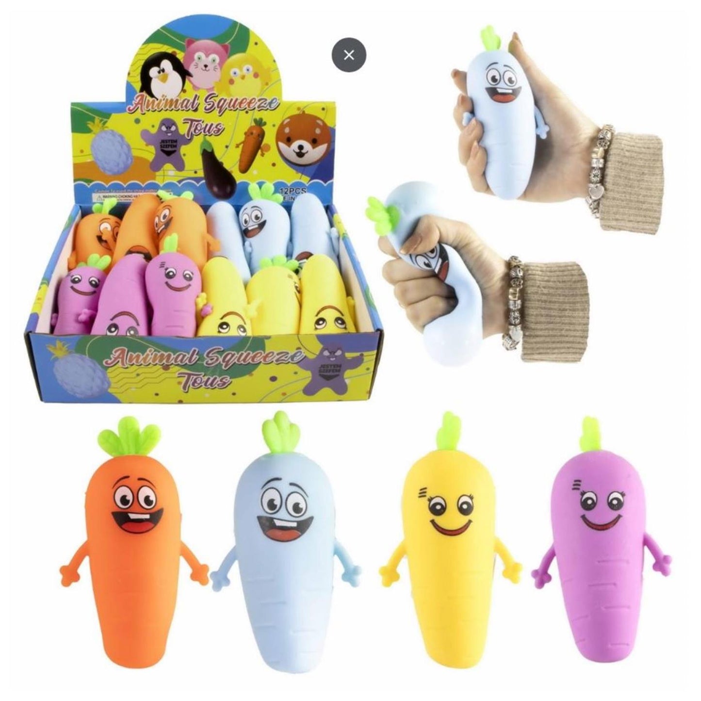 Quetschball Karotte 14,5cm