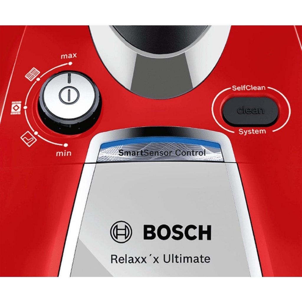 Bosch BGS7PET PROANARIMAL VERSCHALTER Ohne Tasche 700W schwarz rot