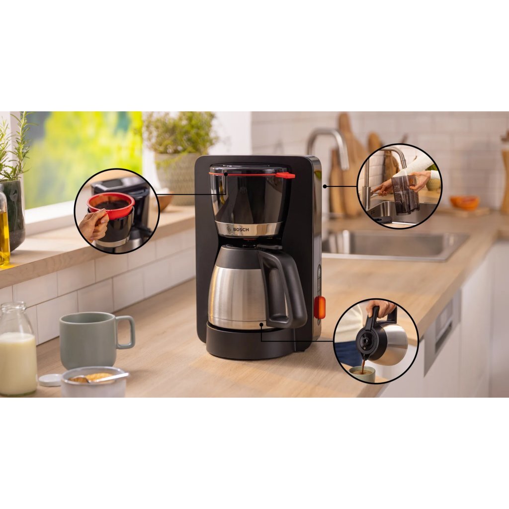 Bosch TKA6M273 MYMOMENT Coffee Machine schwarz