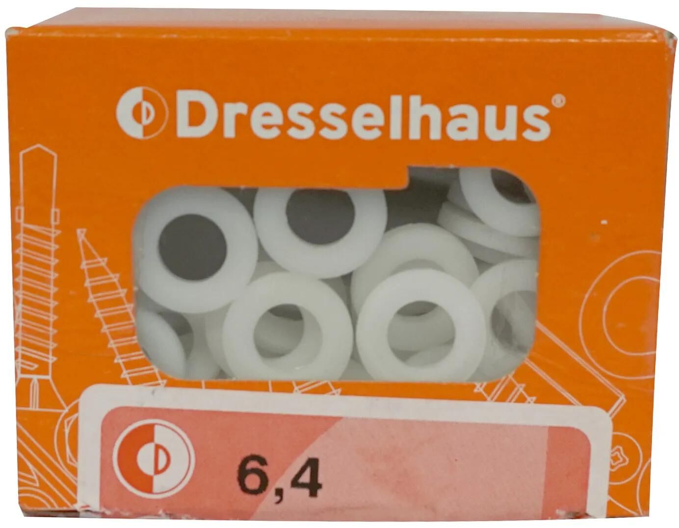 Waschmaschine für Kleiderhaus, Polyamid 6,4 mm Dresselh. Form a