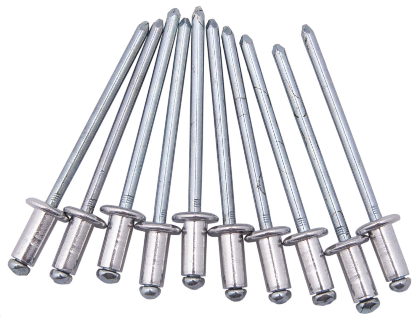 Dresselhaus Blind Nieten 4,0 x 8,0 mm Aluminiumstahl, flacher Kopf