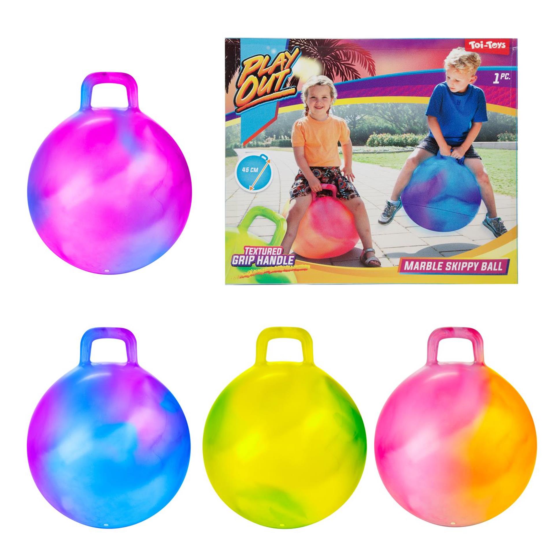 Toi-Toys Skippybal Marmor, 45 cm