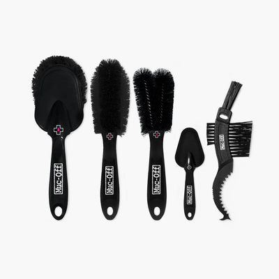 Muc-Off-Muc-Off-Set mit 5 hochwertigen Nylon-Reinigungsbürsten