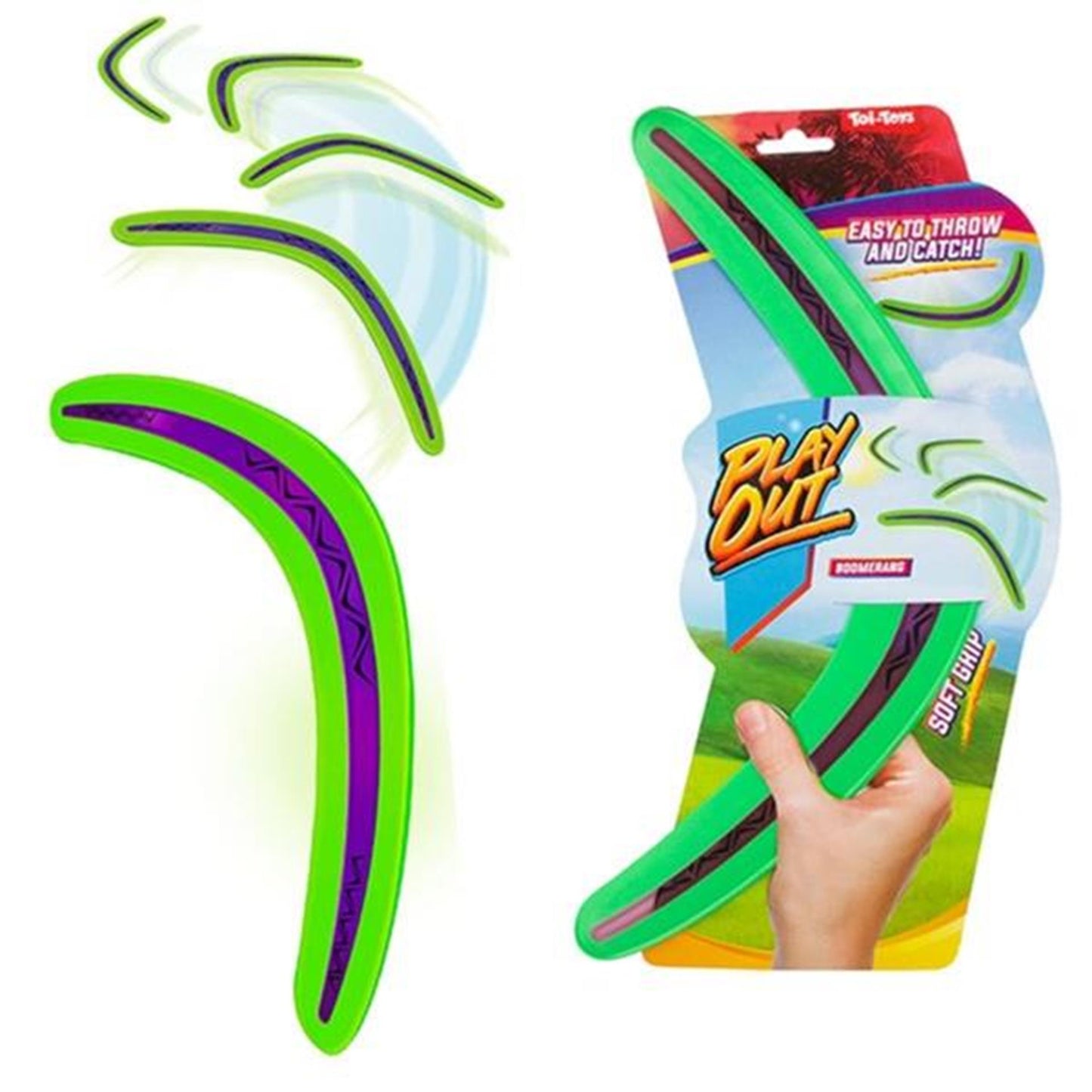Toi-Toys boomerang weicher Griff
