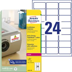 Multifunktionsetiketten Avery Zweckform L6141-20 480 Stück