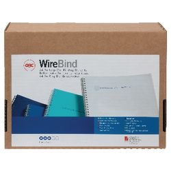 Binderücken, Drahtbindung, 34 GB, Metall, 9,5 mm, Silber, Kapazität 75 Blatt