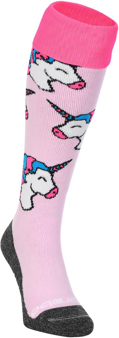 Brabo bc8440b Socken Einhorn zartrosa Unisex-Sportsocken – zartrosa