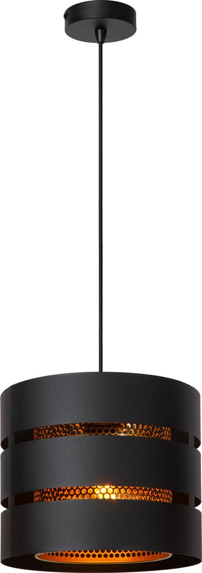 Lucide rosas - Hängelampe - ø 26 cm - 1xe27 - schwarz