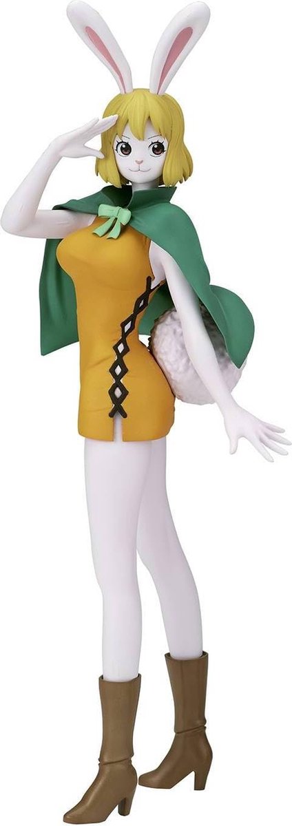 Banpresto One Piece Film Red Glitter Glamours PVC Statue Karotte Ver. ein 22 cm großes Bild