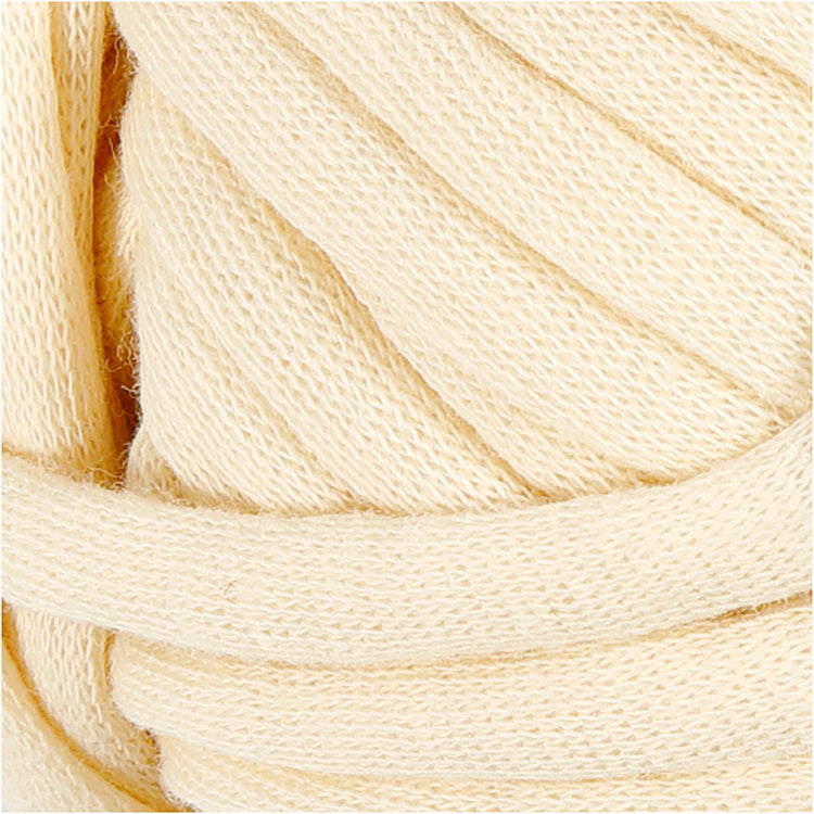 Creativ Company Textilgarn, L: 45 m, gebrochenes Weiß, 100 g, 1 Knäuel