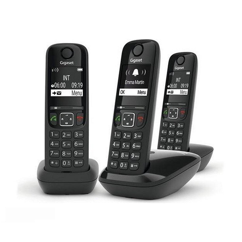 Gigaset Gigaset AS690R DECT TELTELLER Schwarz