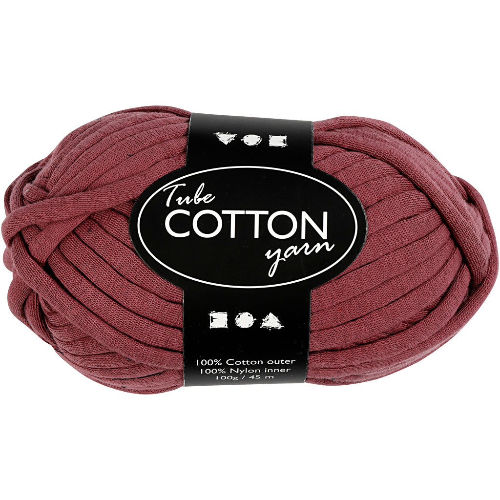 Creativ Company Textilgarn, L: 45 m, lila, 100 g 1 Knäuel