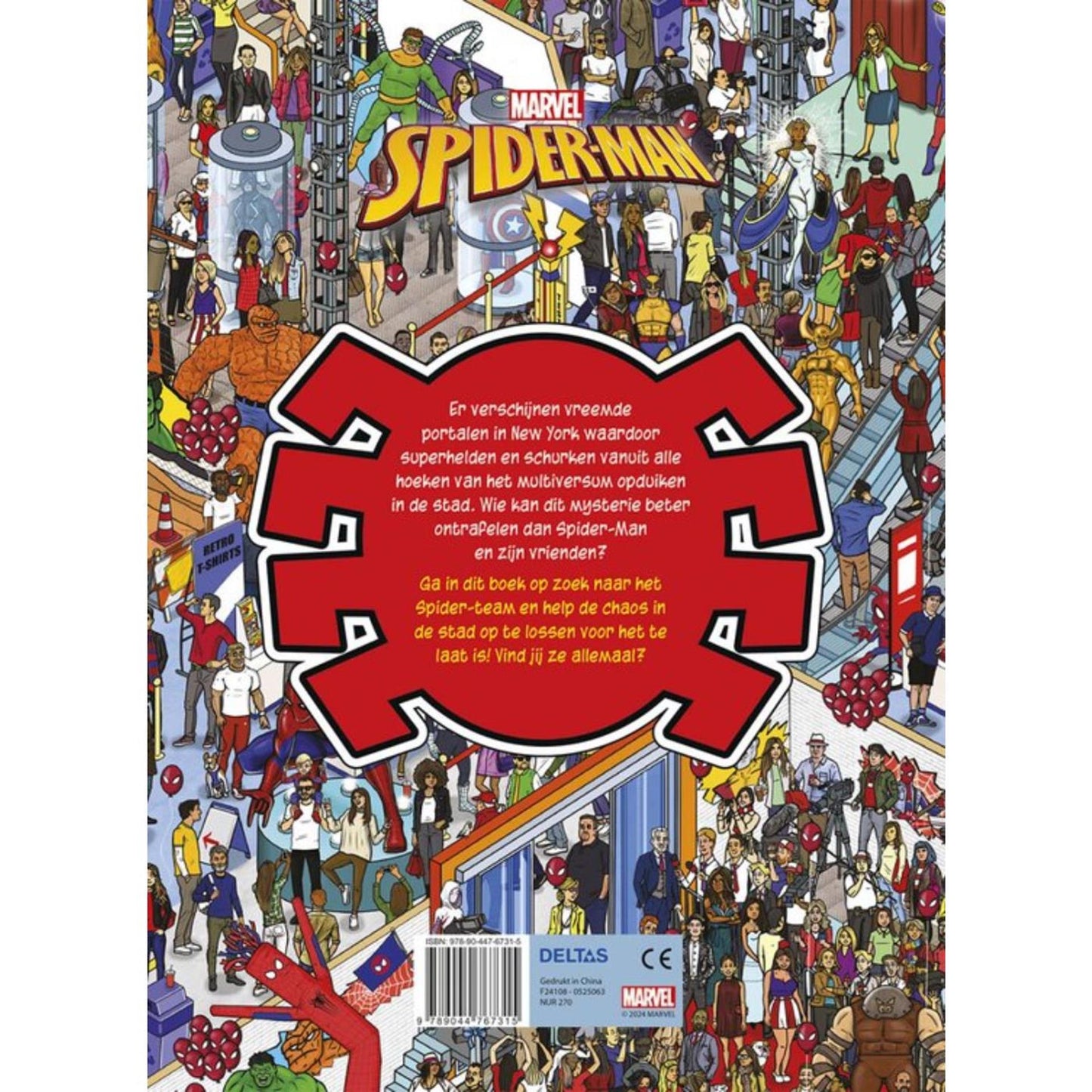 Deltas, wo ist Spider-Man nochmal? Suchbuch