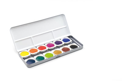 Kangaro Kangaro K-Fi89012 Lack Tablette 30 mm Aquarellaquarel 12 Teile