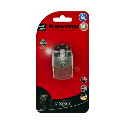 Spanninga pixeo xb rücklicht kotflügel batterie