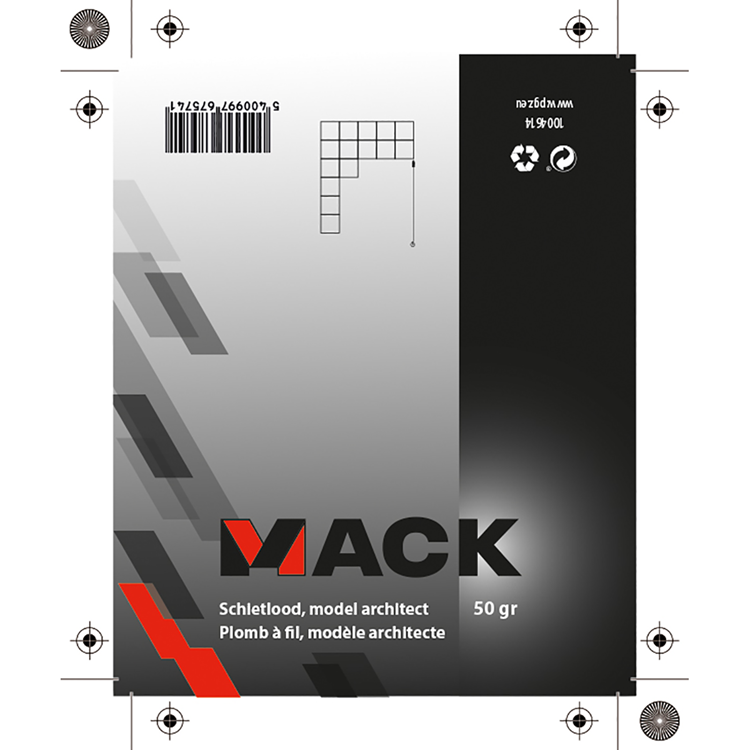 Mack 1004614 - Senklot 50gr | 4 Stück