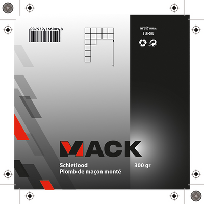 Mack 1004615 - Senklot 300gr | 4 Stück