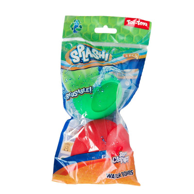 Splash -Wasserballon wiederverwendbares Selbst -Secure, 2st.