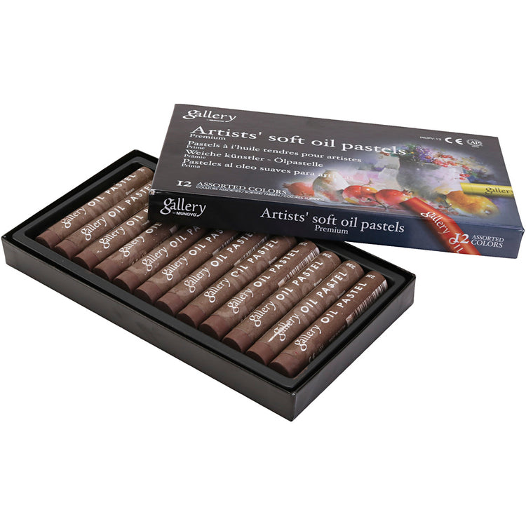 Galerie Ölpaste, L: 7 cm, d 11 mm, Dicke 11 mm, braun, 12 Stück 1 Box