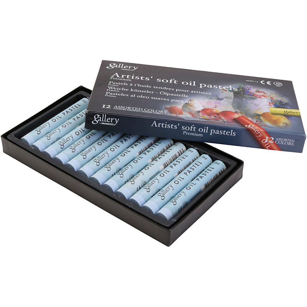 Galerie Ölpaste, L: 7 cm, d 11 mm, Dicke 11 mm, hellgrau, 12 Stück 1 Box