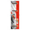Mack 1014930 - PP-Geflecht, weiß, blau, Litze, 2 mm, 20 m | 5 Stück