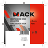 Mack 1013959 – Jalousieschnur, Nylon, weiße Spule, 3 mm, 75 m | 5 Stück