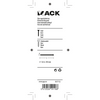 Mack 1017112 – feiner Nagel mit flachem Kopf, 85 g, 1,8 x 40 mm | 5 Stück