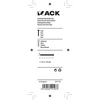 Mack 1017178 – Stahlnagel BVK Stahl gebläut 40 gr 2,0 x 20 mm | 10 Stück