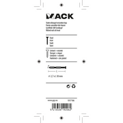 Mack 1017186 – Stahlrippennagel UK St. gehärtet + verzinkt 20 Stück 2,7 x 30 mm | 10 Stück - afbeelding 5