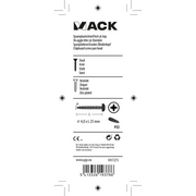 Mack 1017273 - Spanplattenschraube Zylinderkopf gelb plattiert 25 Stück 4,0 x 25 mm | 10 Stück - afbeelding 3