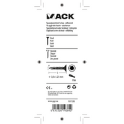 Mack 1017283 - spainplschr.vzkop-selfb. gelb plattiert 40 Stück 3,0 x 25 mm | 10 Stück - afbeelding 4
