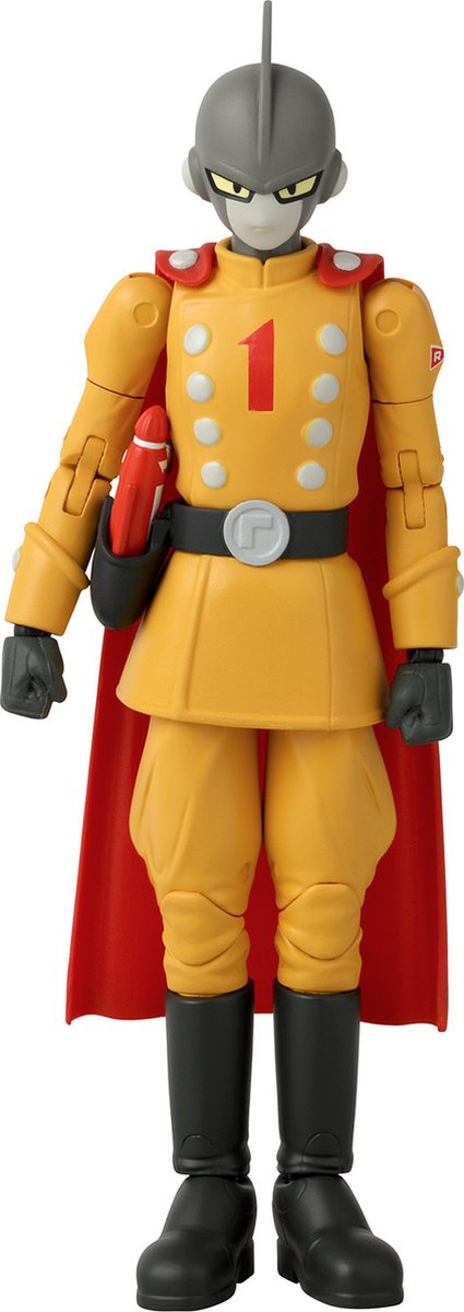 Bandai – Dragon Ball Super Super Hero – Dragon Star Figur 17 cm – Gamma 1 – offiziell lizenzierte Dragon Ball – Gamma Actionfigur – Spielzeug für Kinder ab 4 Jahren – 40722