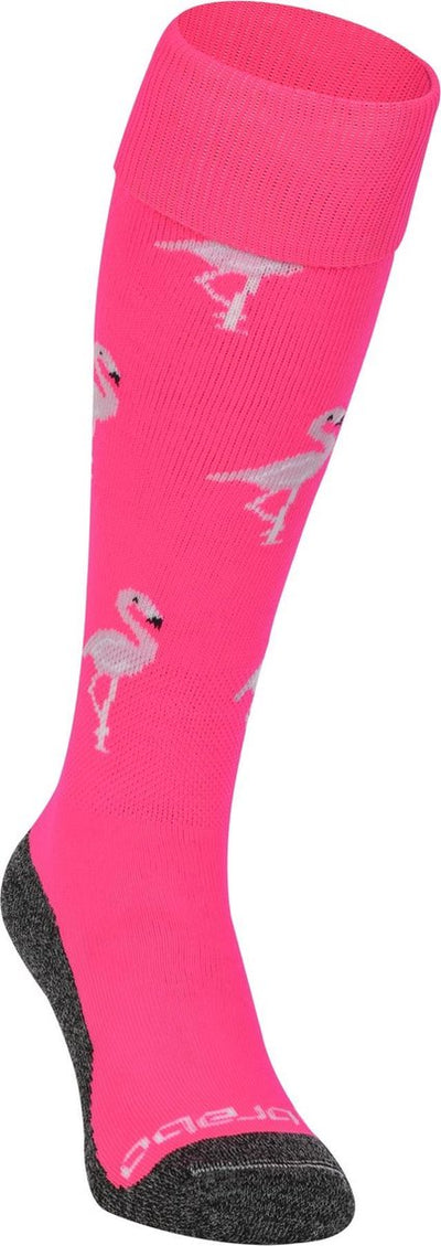 Brabo bc8460a Socken Flamingo Neon Pink Unisex Sportsocken – Neon Pink